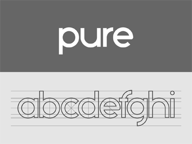 Typeface: Pure