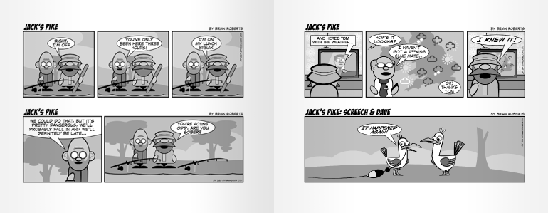 Jack's Pike Comic Strip