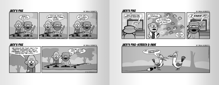 Jack's Pike Comic Strip