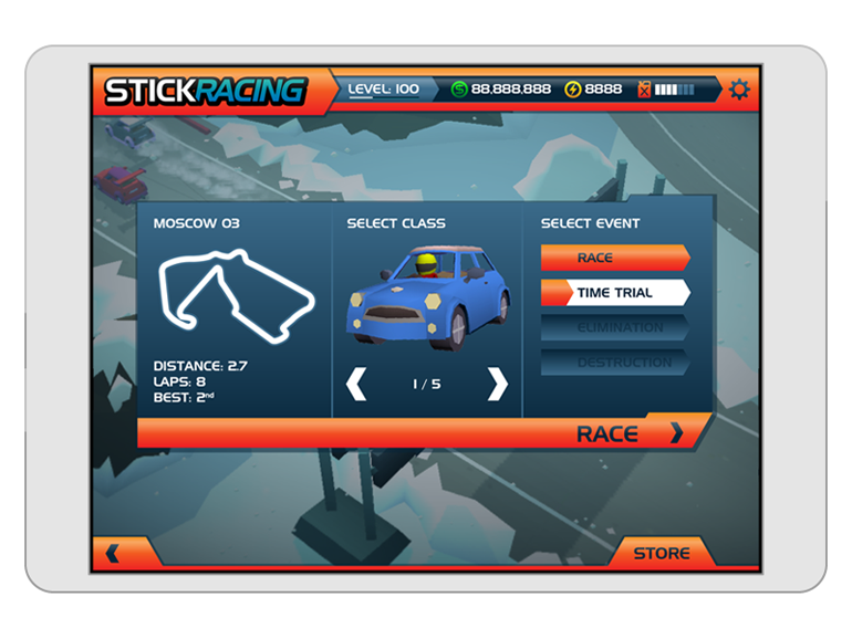 Stick Racing